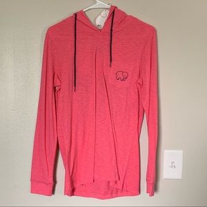 Ivory Ella hooded long sleeve shirt